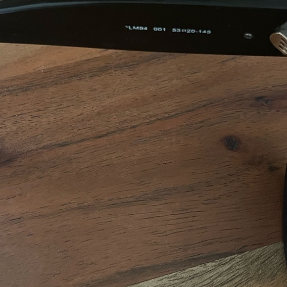 Saint Laurent Black Sunglasses with Gold Accents - Picture 5 of 7